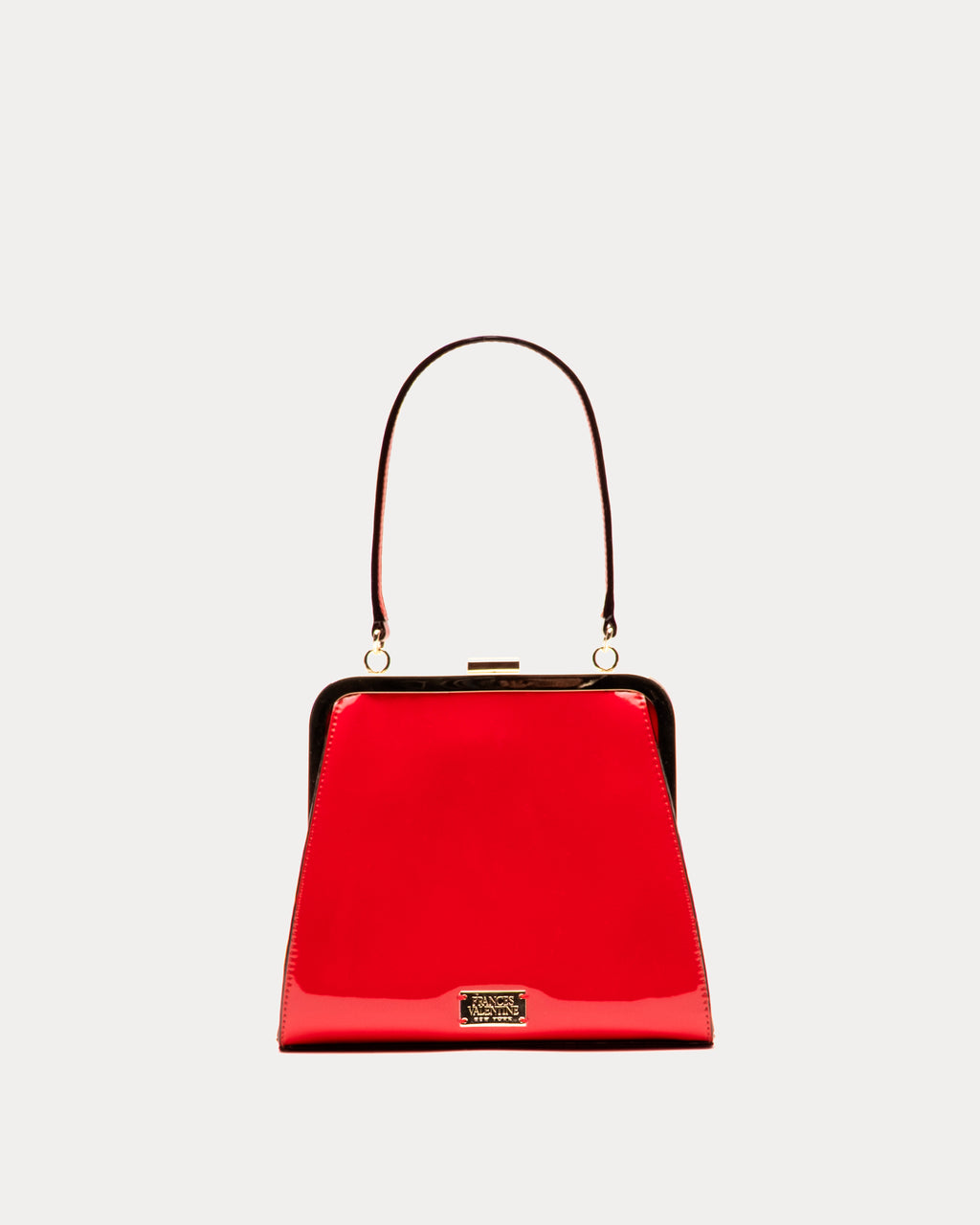 Lulu Frame Bag - Red – Frances Valentine