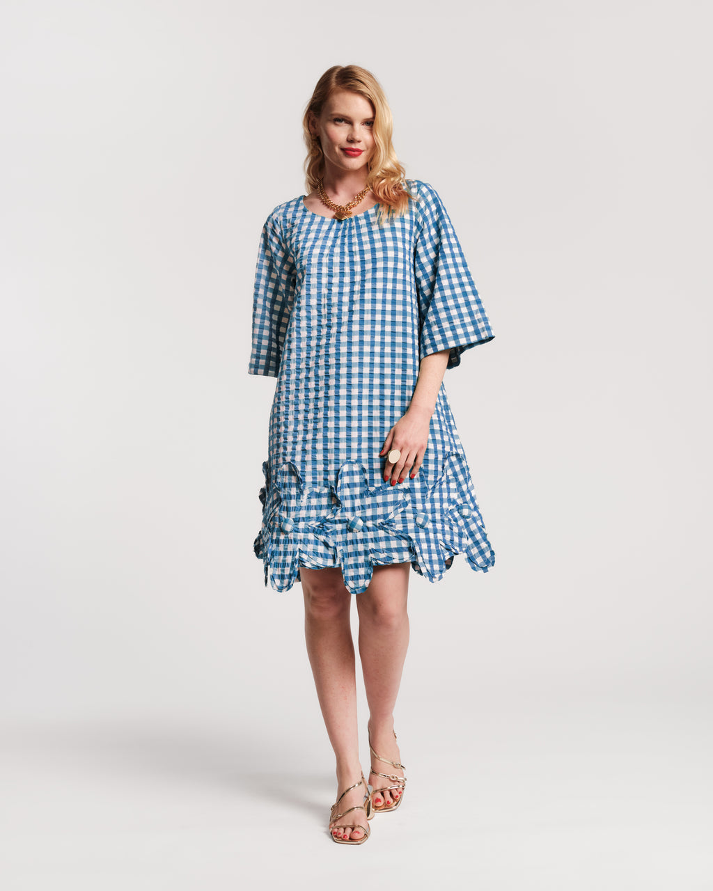 Zennia Mini Gingham Dress