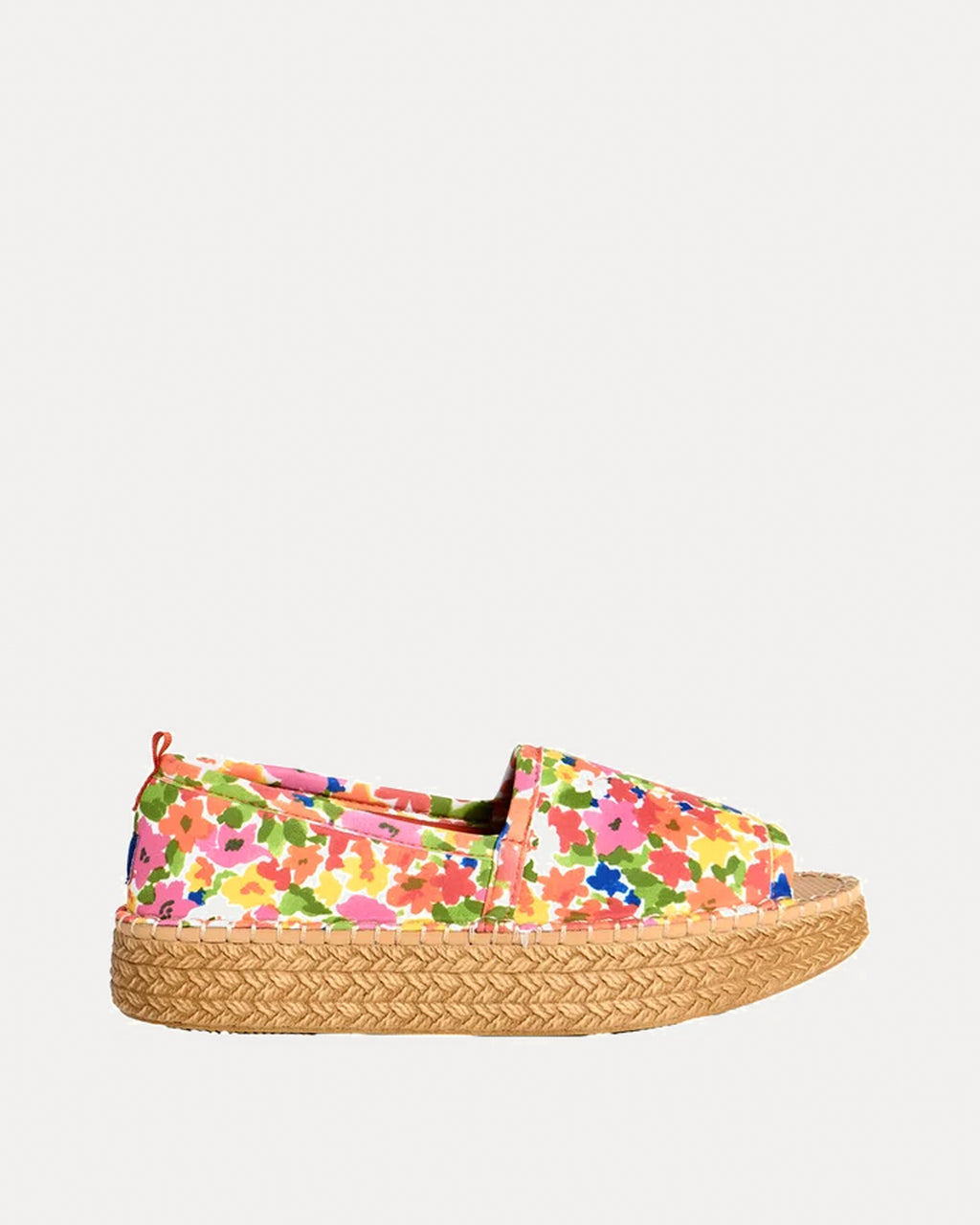 Reef Escape Sling Prints Multi Floral Canvas Flat Espadrille Shoes -  KissShoe