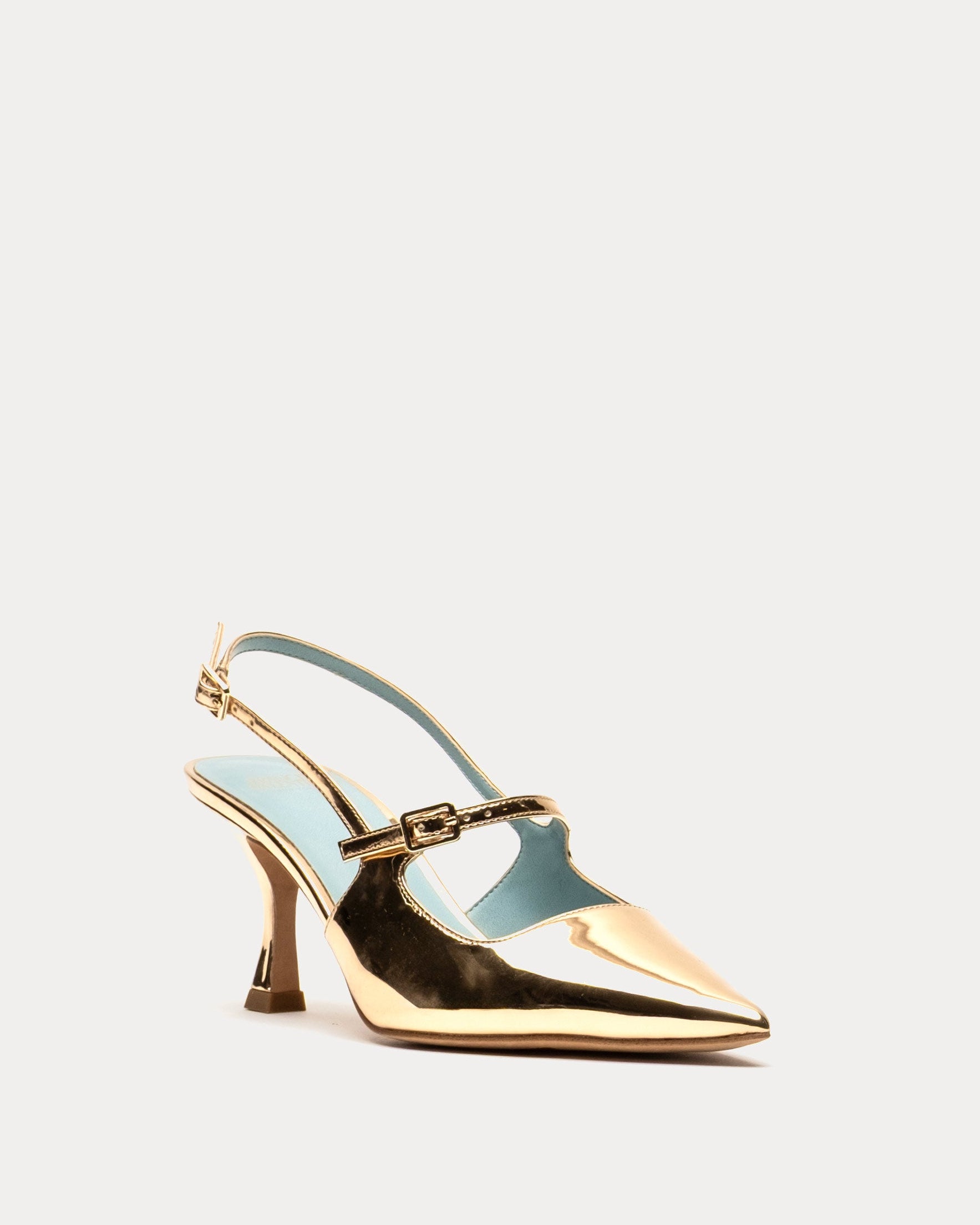 Vivi Pump - Gold – Frances Valentine