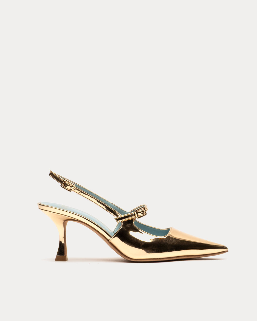 Vivi Pump - Gold - Frances Valentine