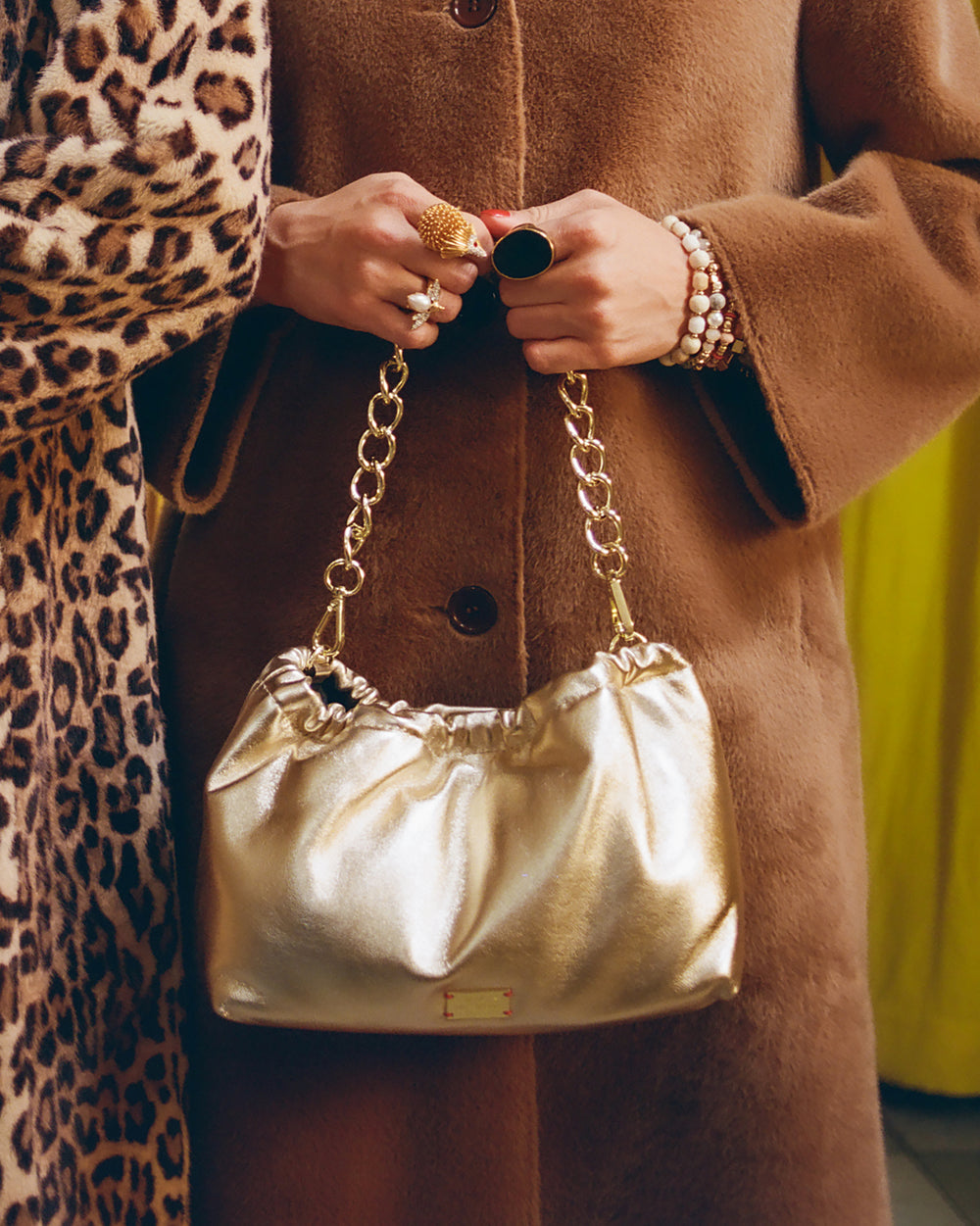 Bici Bag - Nappa Lambskin Leather Platino