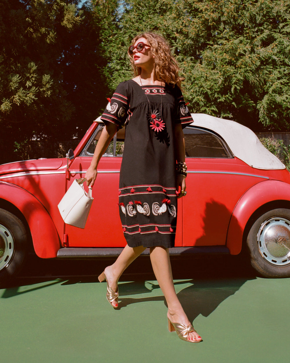 Picnic Midi Dress - Cheeky Chick - Frances Valentine