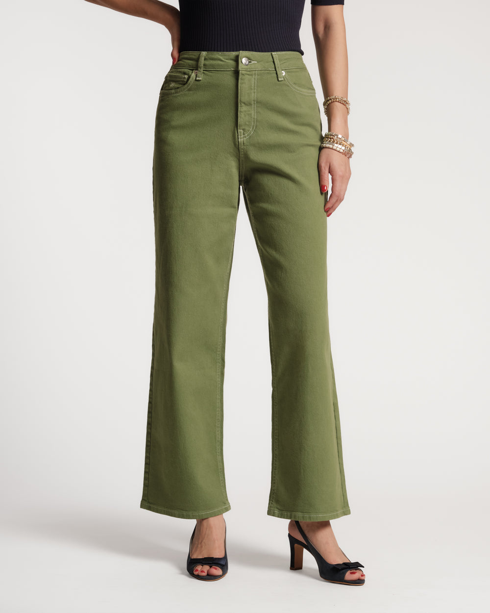 Ace Jean Stretch Denim - Treetop