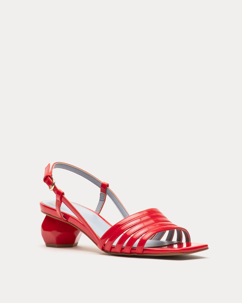 Ally Heel Vegan Mirror Vegan Mirror Red Frances Valentine