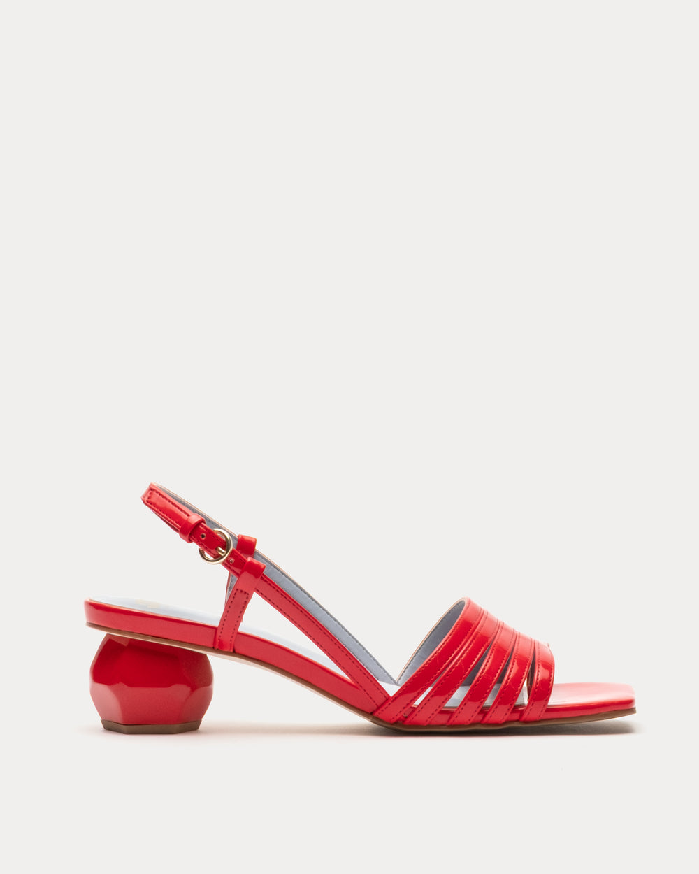 Ally Heel Vegan Mirror Vegan Mirror Red Frances Valentine