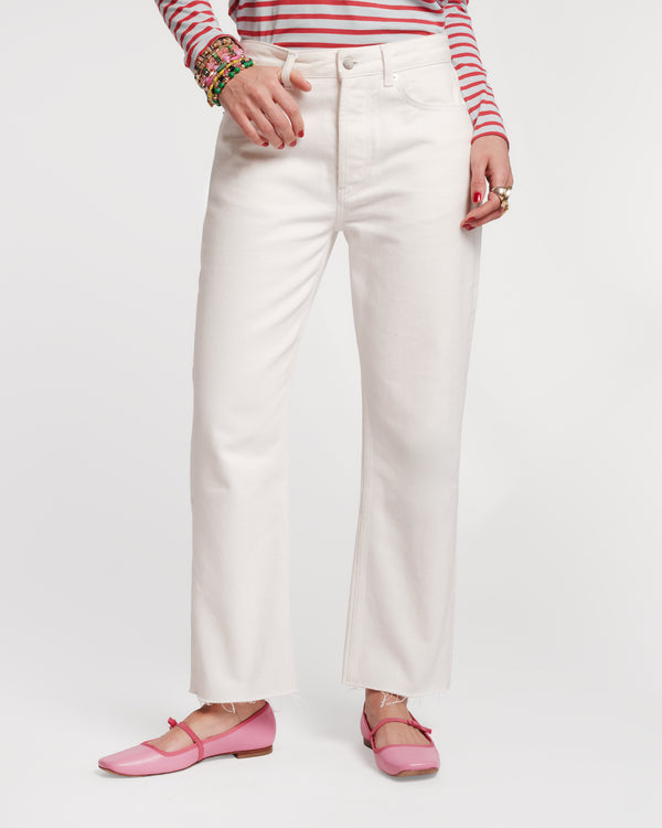 Andy Jean - White Pants Frances Valentine