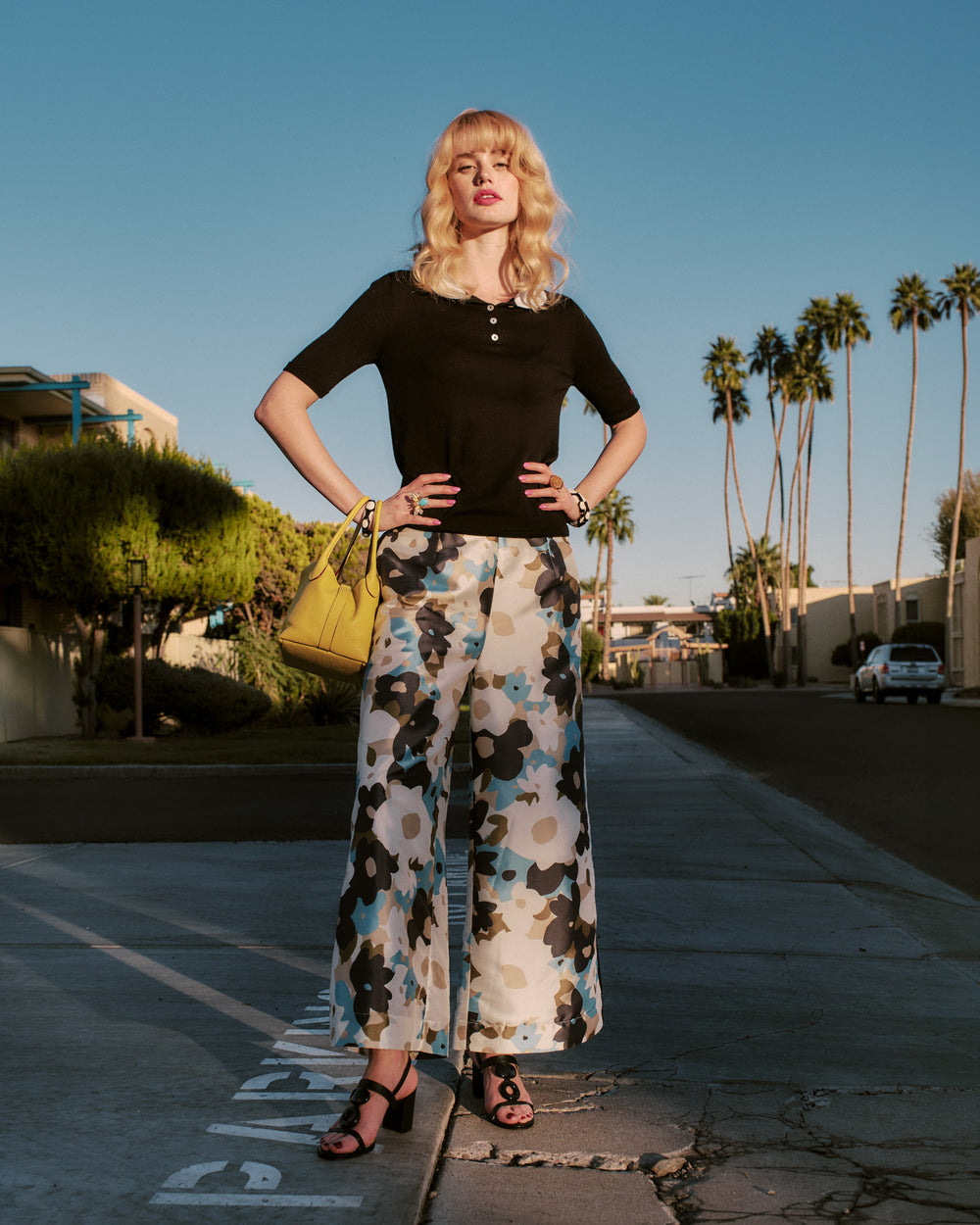Palazzo Pant - Morning Dew Pants Frances Valentine