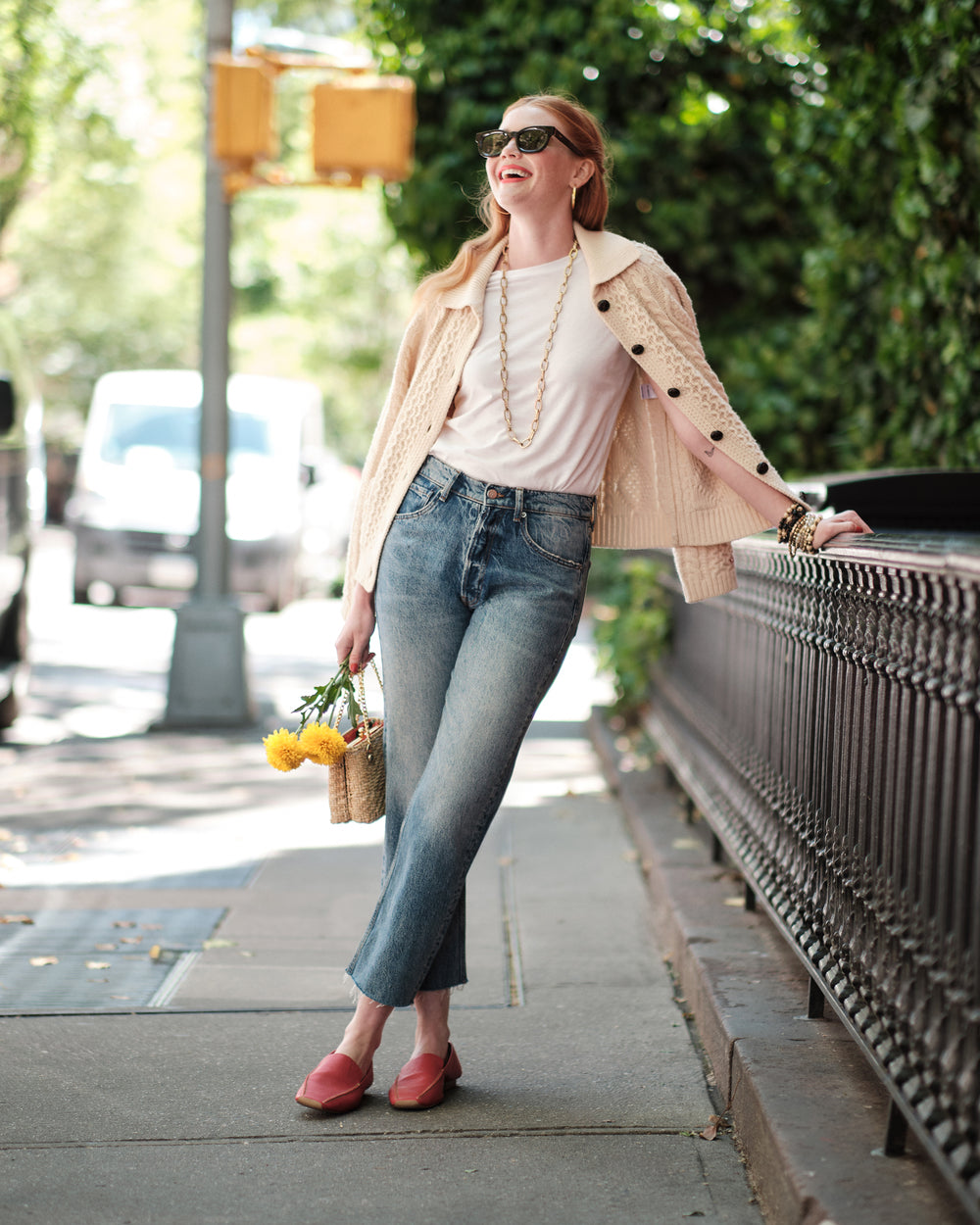 Andy Jean - Washed Denim - Frances Valentine