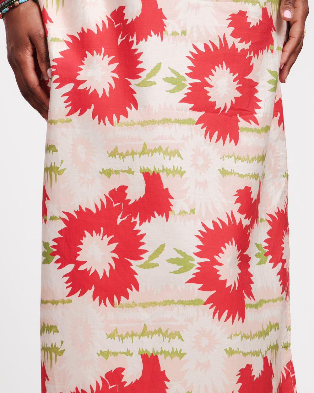 Minnow Maxi Dress - Dahlia Burst - Frances Valentine