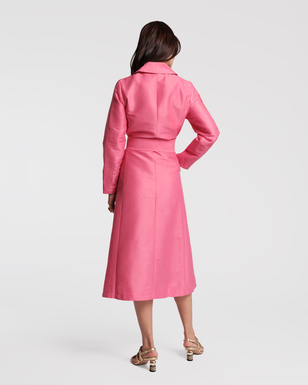 Lucille Wrap Dress - Pink