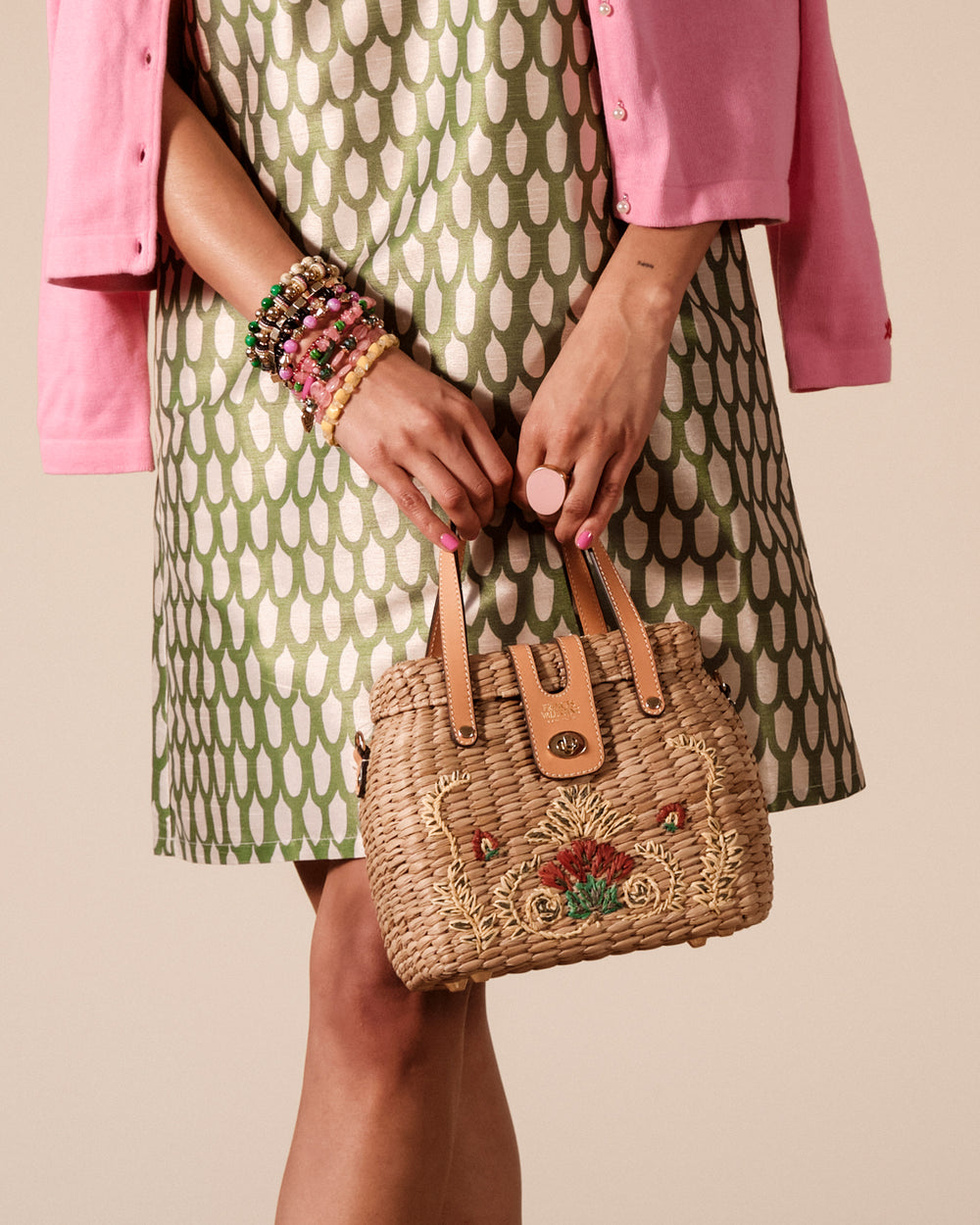 Harriet Bag - Canopy Embroidery Handbag Frances Valentine