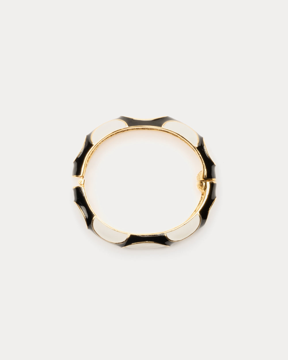 Polka Dot Bracelet - Black/White Bracelets KJL