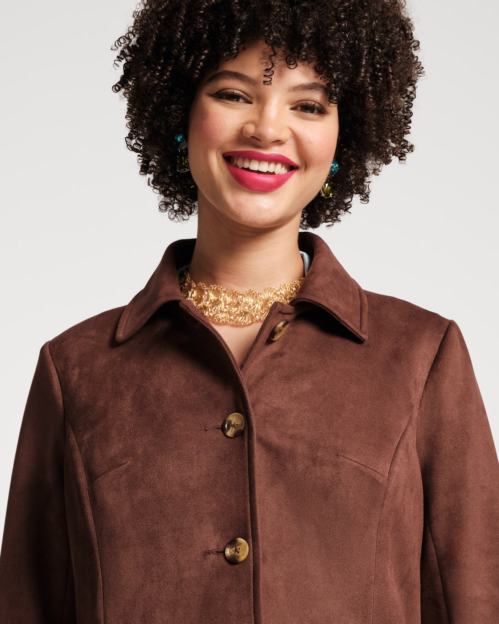 Barn Coat Microsuede - Frances Valentine