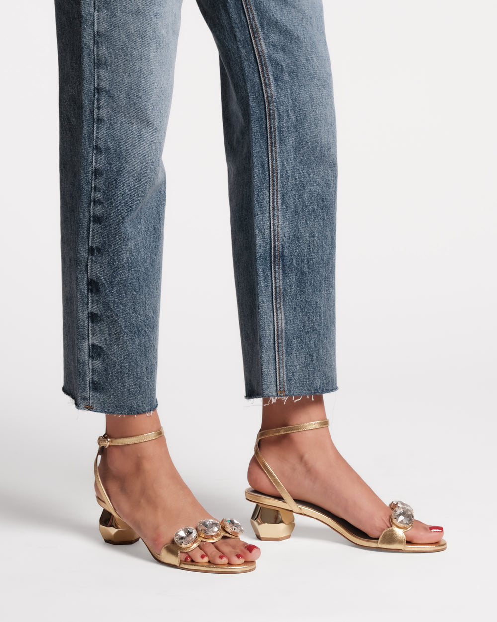 Beatrix Heel - Platino Heels Frances Valentine