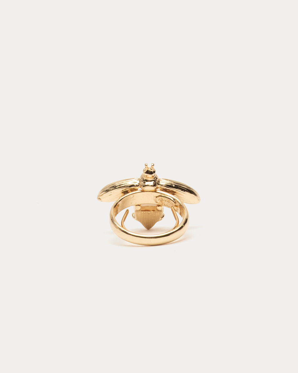 Bee Ring - Gold/White