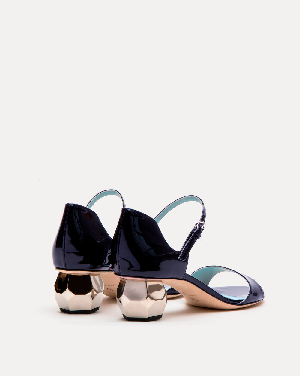 Bella Heel - Navy Heels Frances Valentine