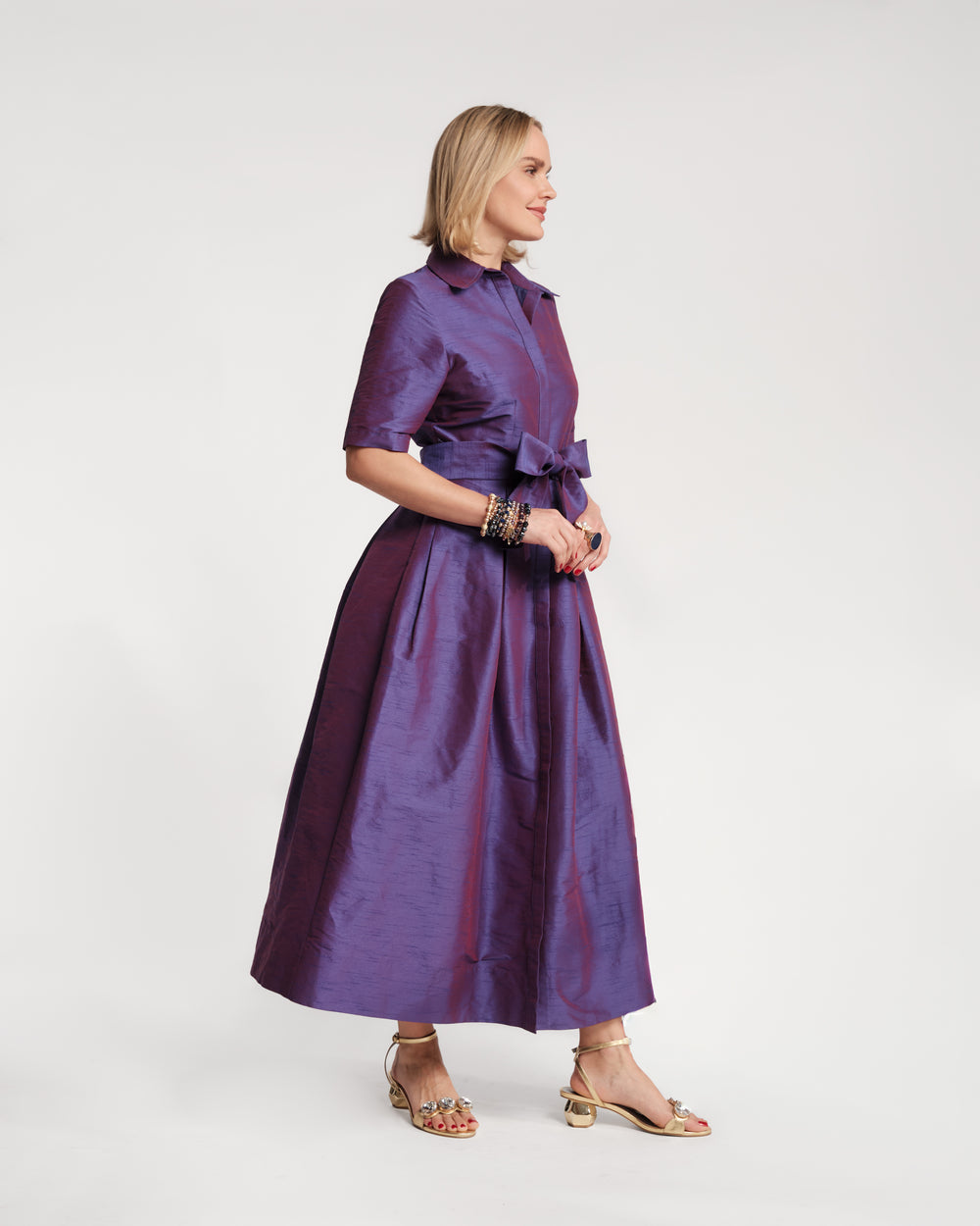 Bella Maxi Dress - Violet Dresses Frances Valentine