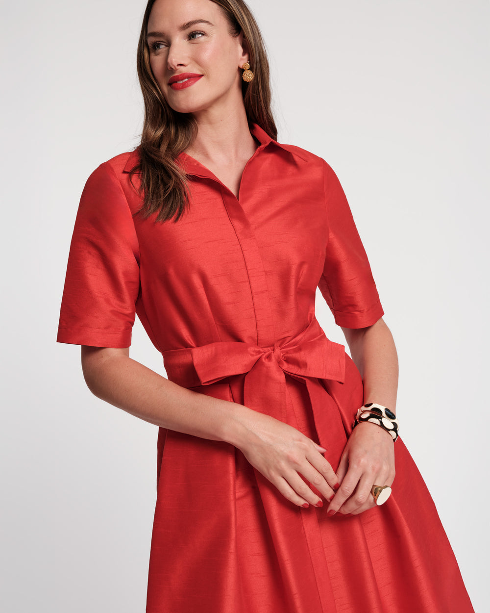 Bella Maxi Dress - Red