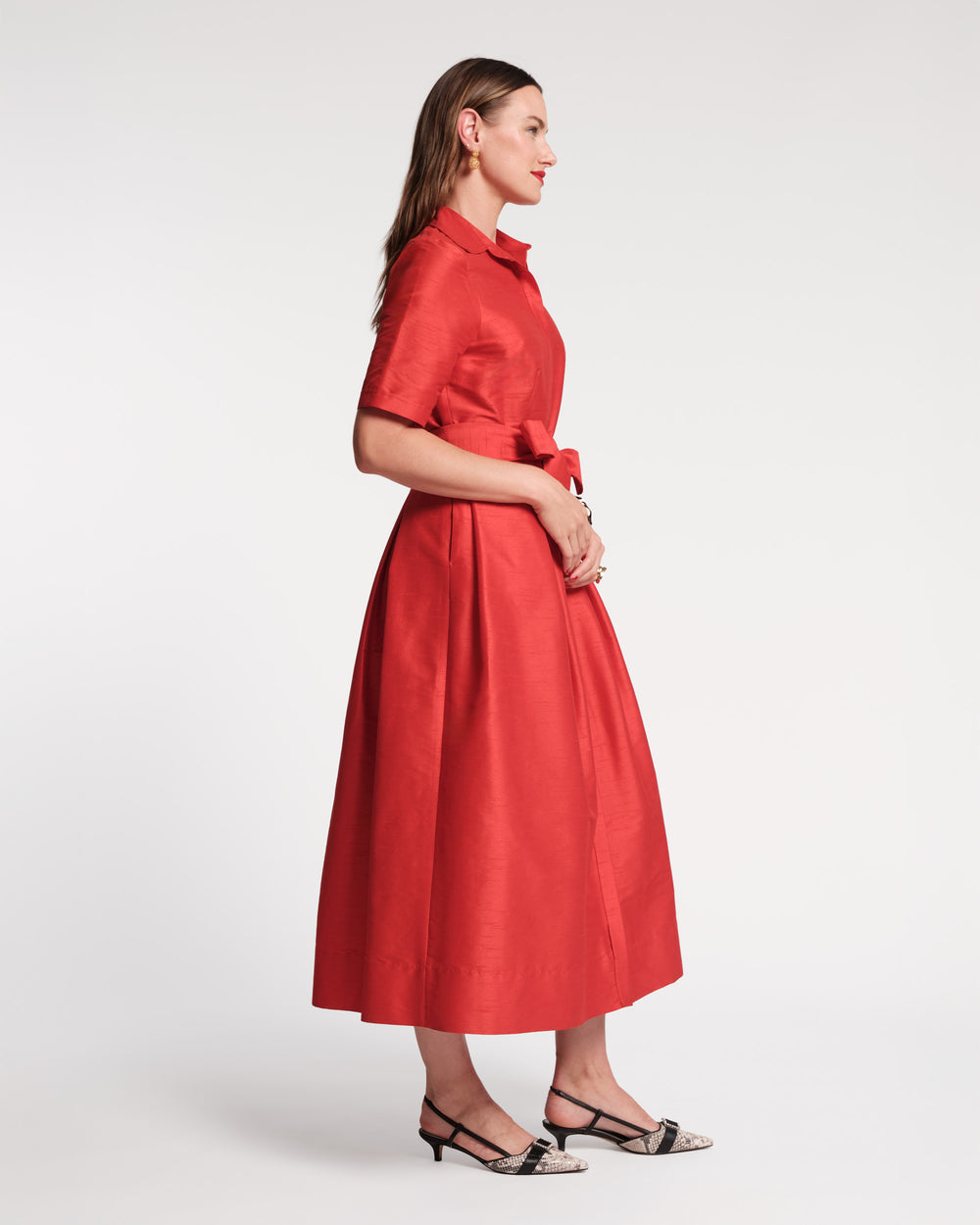Bella Maxi Dress - Red