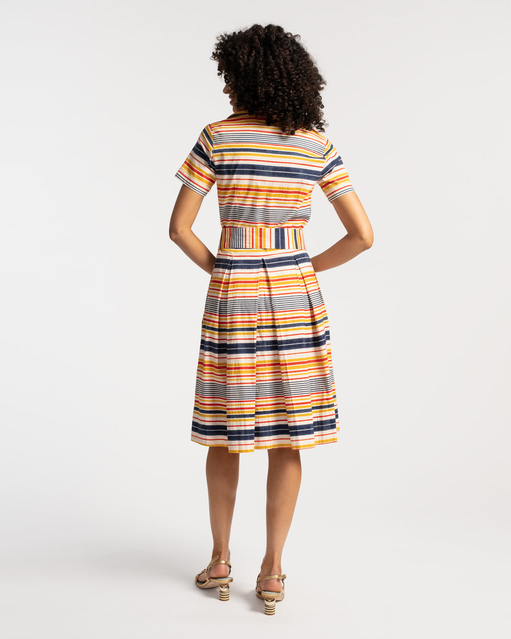 Bella Dress - Regatta Stripe Dresses Frances Valentine