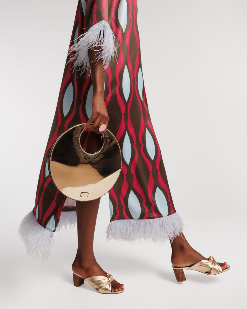 Belle Maxi Dress - Lava Geo - Frances Valentine