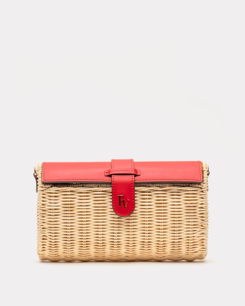 Betsy Crossbody Clutch - Red - Frances Valentine