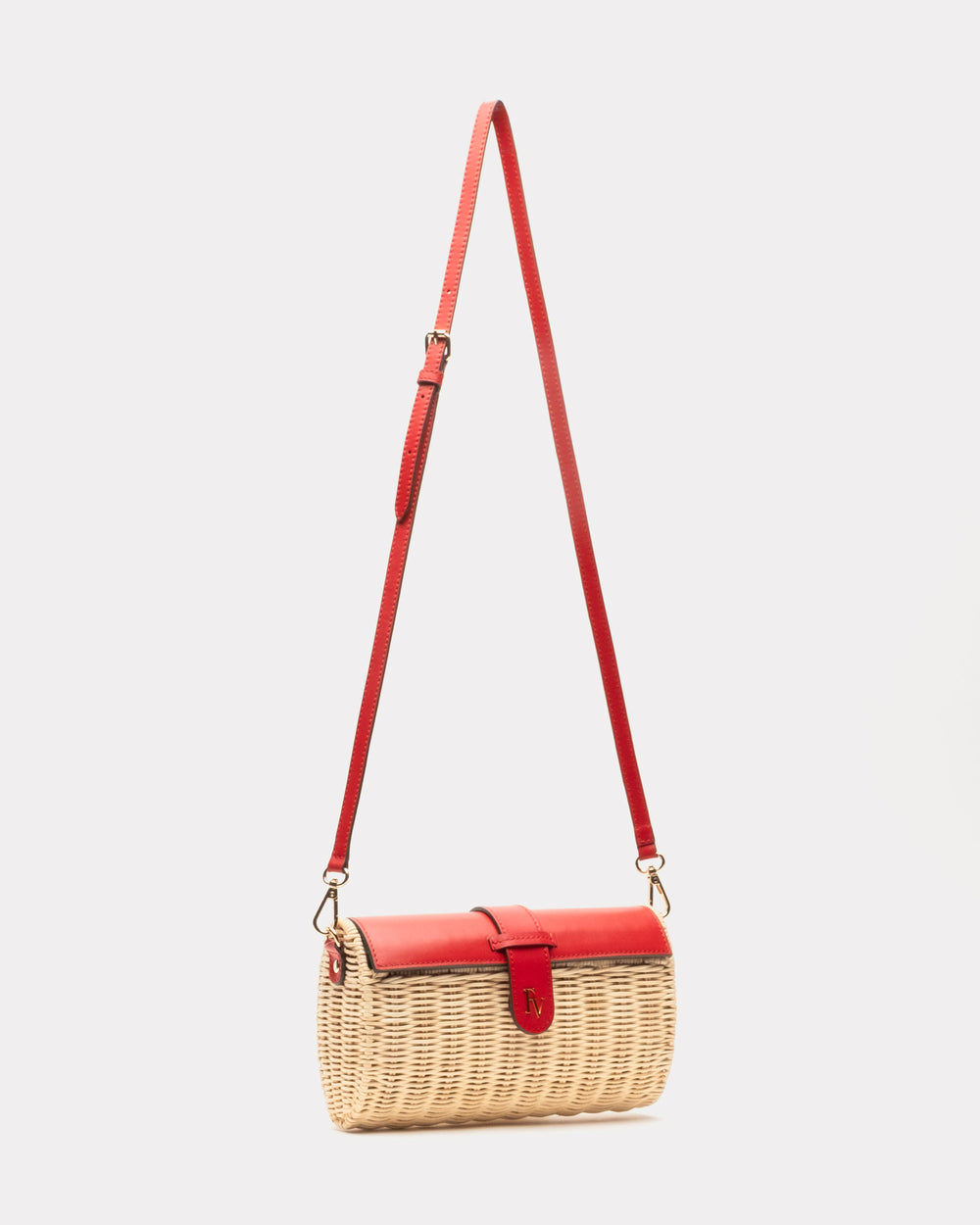Betsy Crossbody Clutch - Red - Frances Valentine