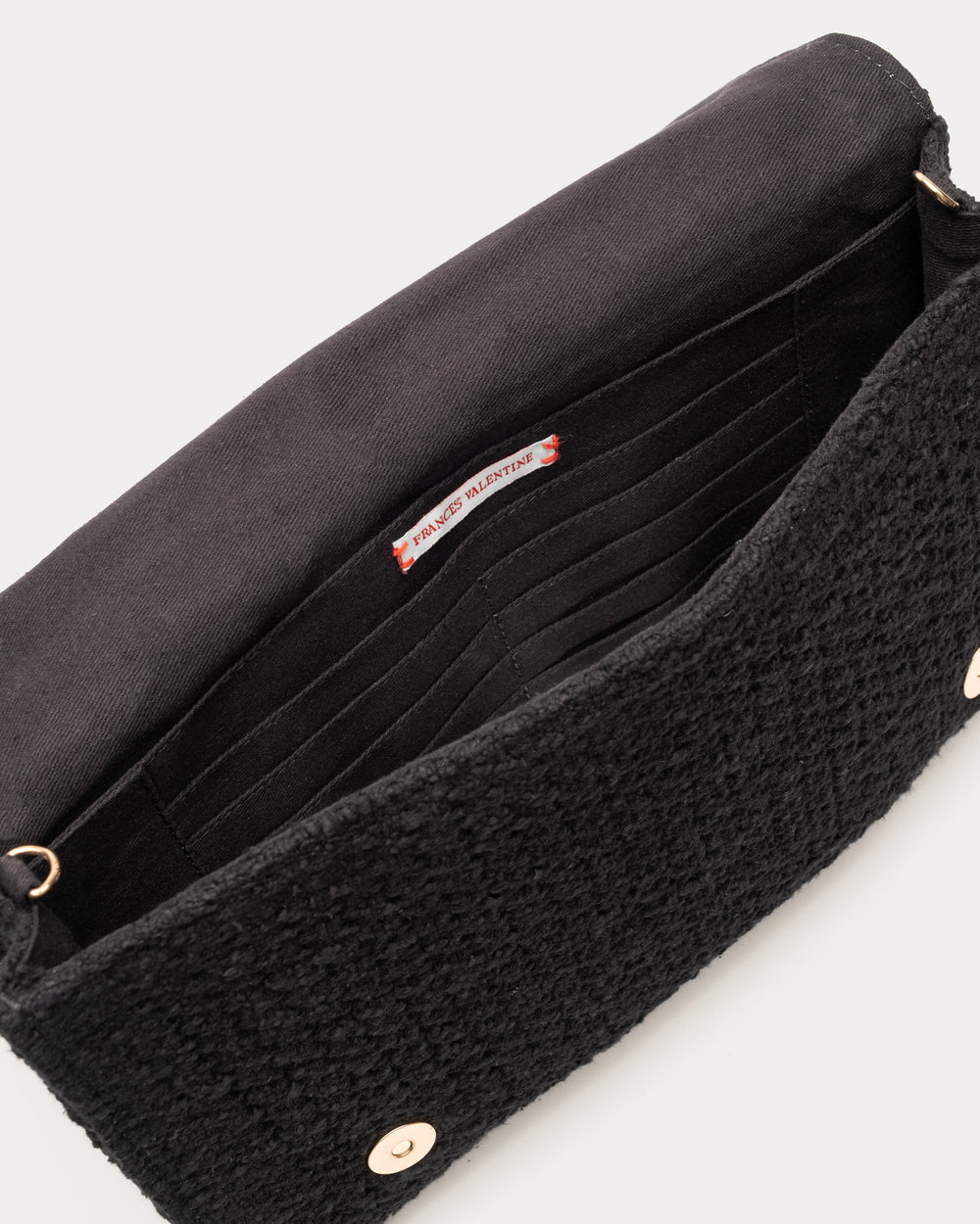 Betta Clutch Fish - Boucle Black Clutch Frances Valentine