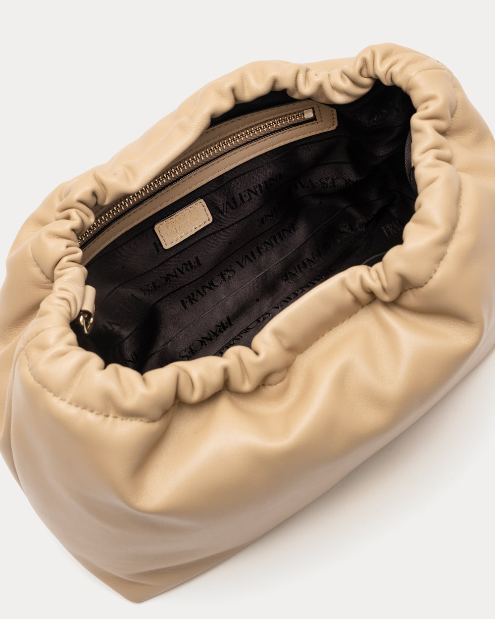 Bici Bag - Nappa Lambskin Leather Camel Handbag Frances Valentine