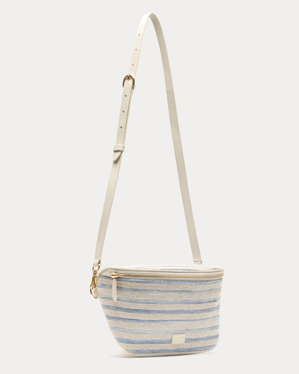 Billie Sling Raffia Stripe Raffia Blue/Multi OS Frances Valentine