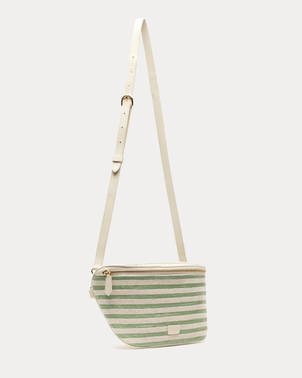 Billie Sling Raffia Stripe Raffia Green/Multi OS Frances Valentine