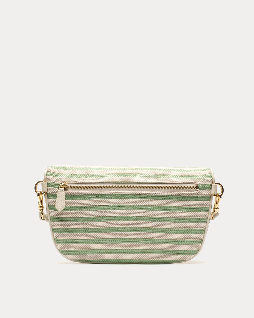 Billie Sling Raffia Stripe Raffia Green/Multi OS Frances Valentine