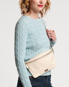 Billie Sling Bag Crinkled Leather - Frances Valentine