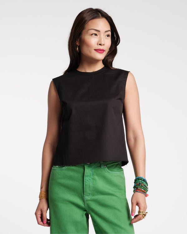 Cole Top - Black - Frances Valentine