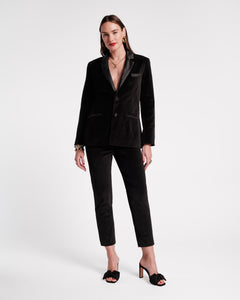 Velvet Tuxedo Jacket - Frances Valentine