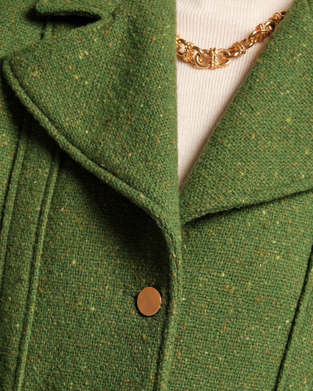 Bobby Wool Blazer - Green Blazer Frances Valentine