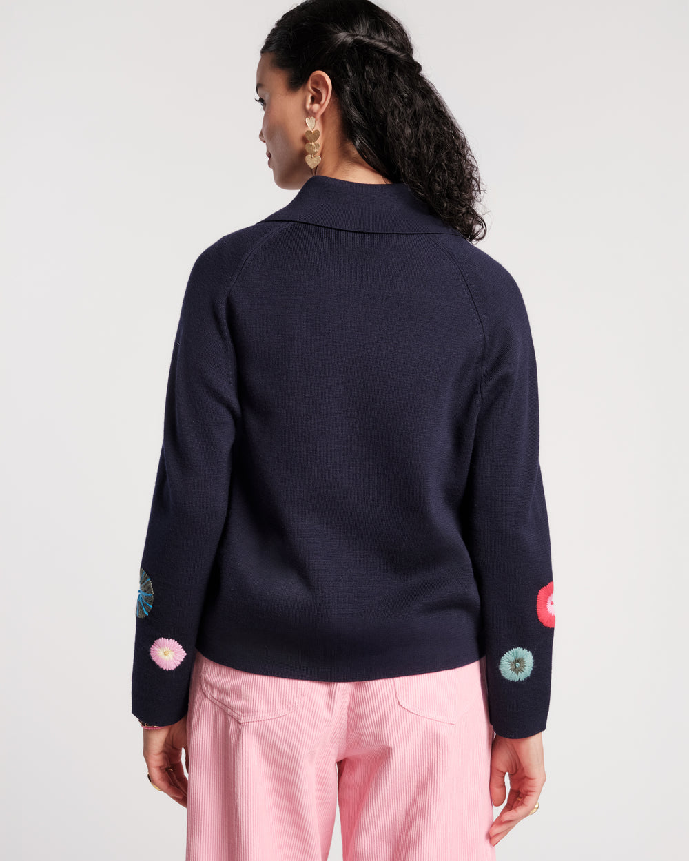 Bon Bon Cardigan - Navy