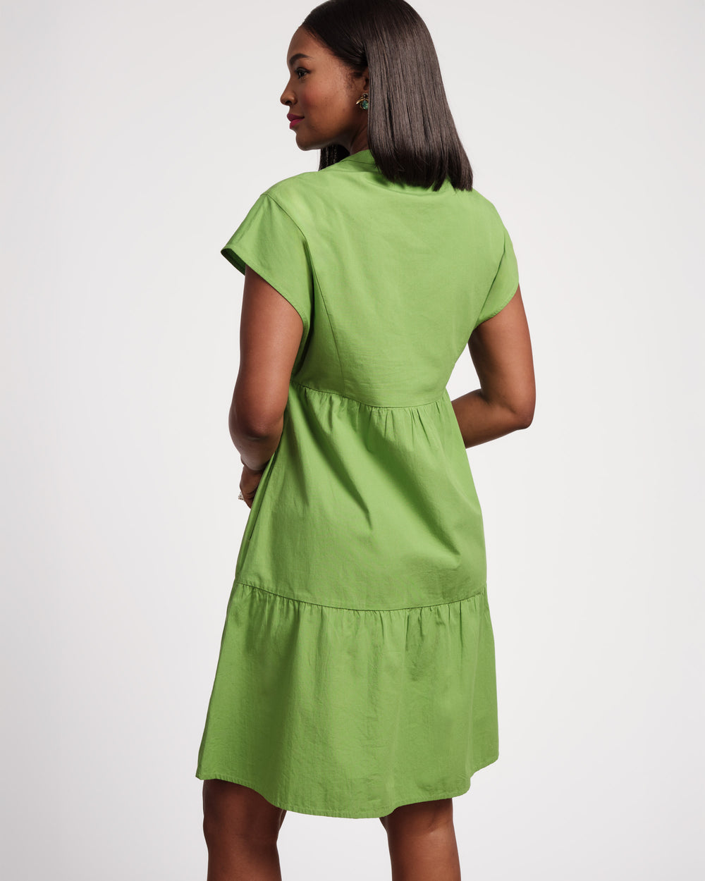 Breezy Mini Dress - Green - Frances Valentine