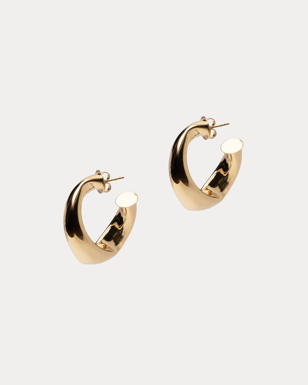 Brielle Hoop Earring - Gold Earrings Marcia Moran