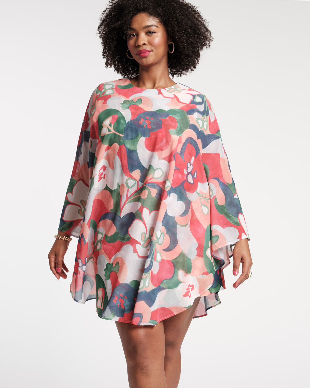 Bree Chiffon Mini Dress - Dreamy Daisies - Frances Valentine