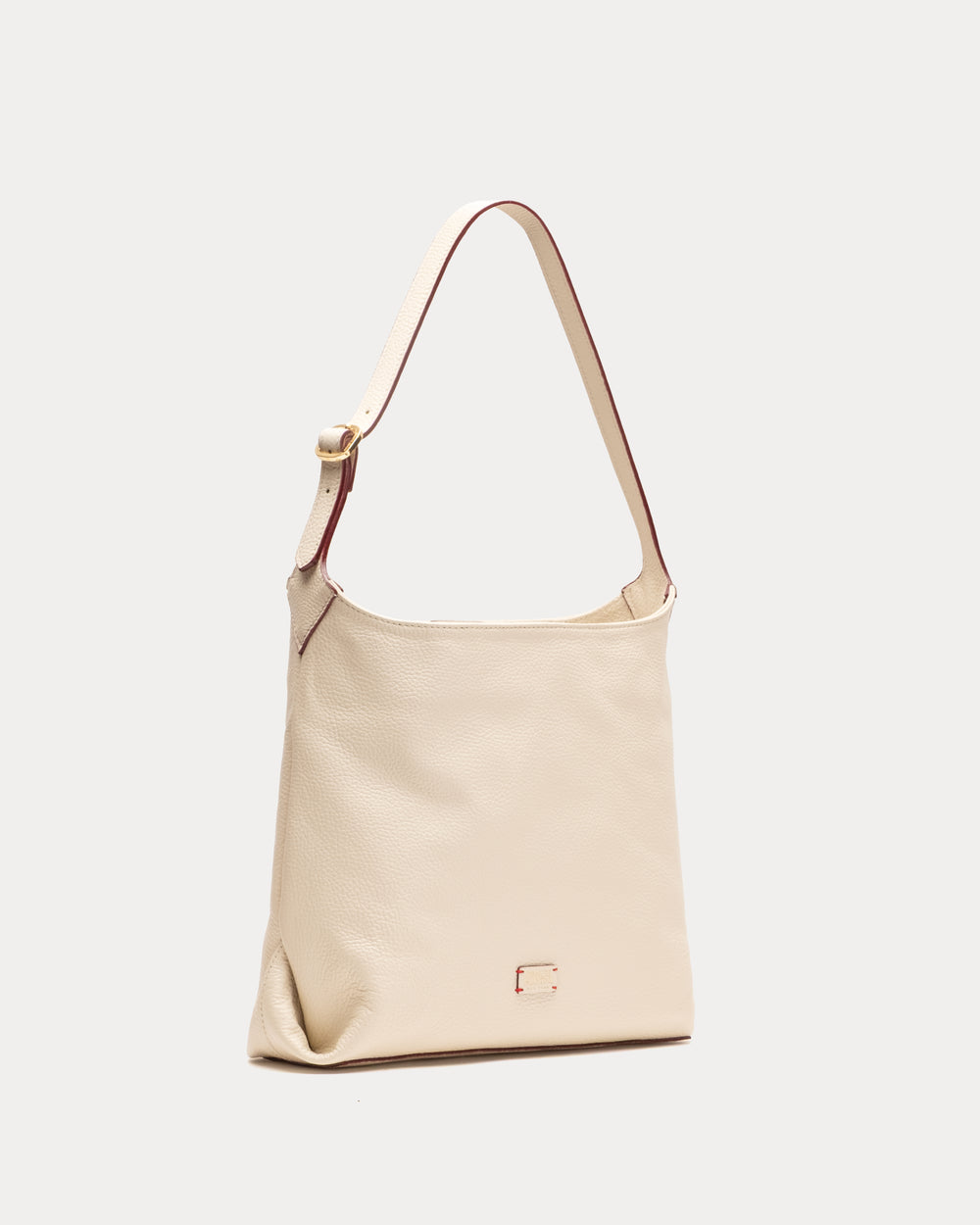Brynn Hobo - Tumbled Leather Oyster Shoulder Bag Frances Valentine