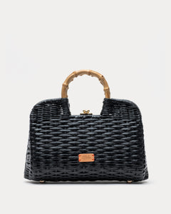 Buzzy Basket Wicker Black - Frances Valentine