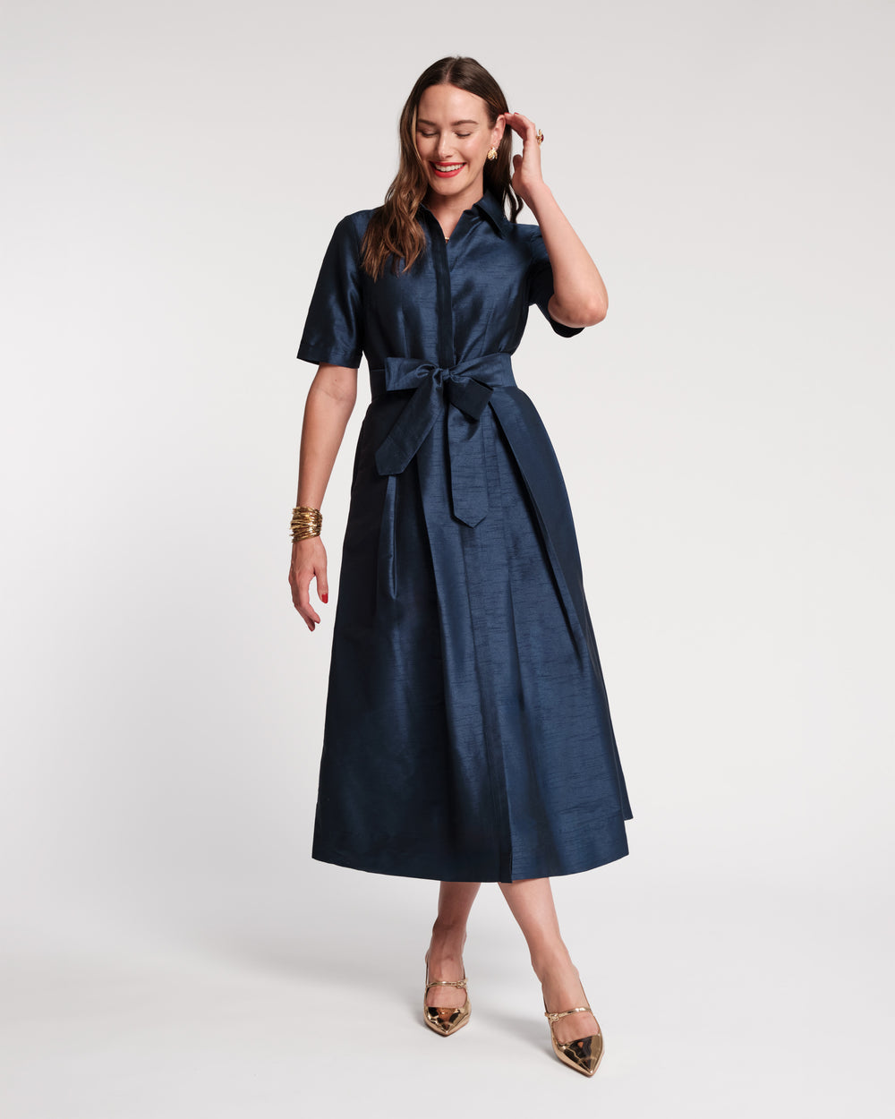 Bella Maxi Dress - Navy