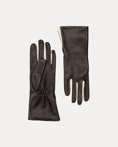 Deep V Leather Glove - Frances Valentine