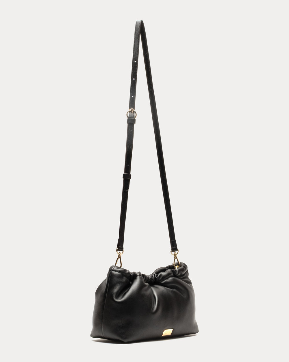Bici Bag - Nappa Lambskin Leather Black Evening Bag Frances Valentine