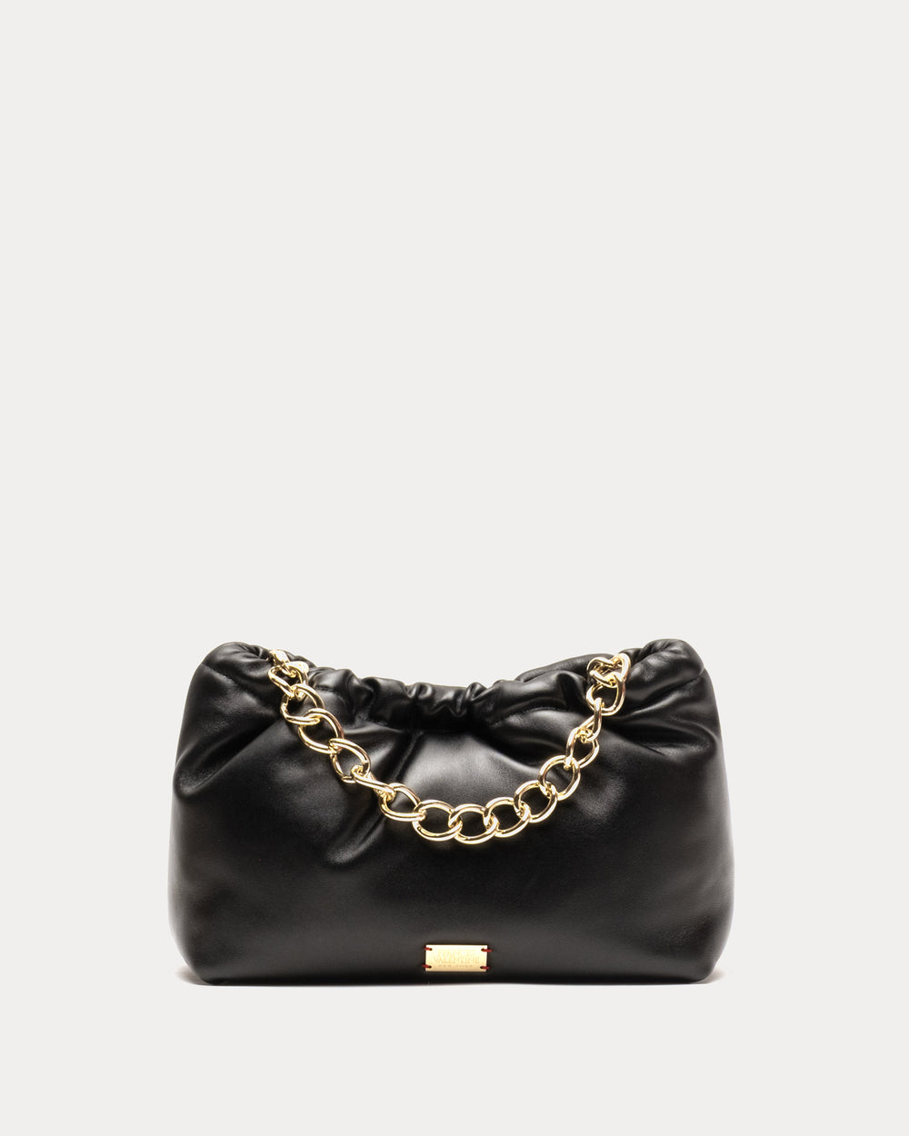 Bici Bag - Nappa Lambskin Leather Black Evening Bag Frances Valentine