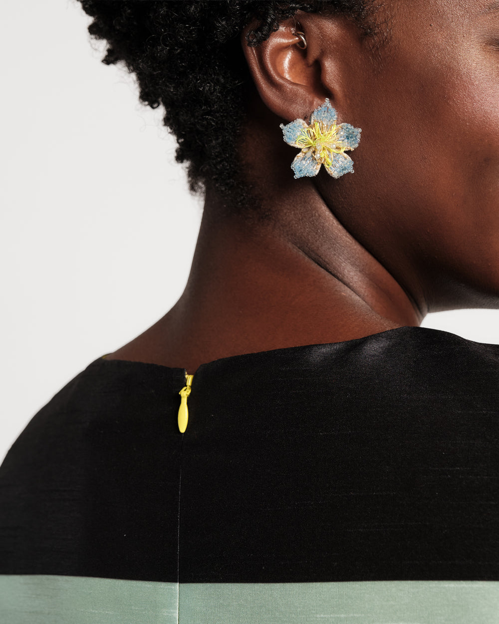 Sleeveless Column Maxi Dress - Rainbow Stripe Dresses Frances Valentine