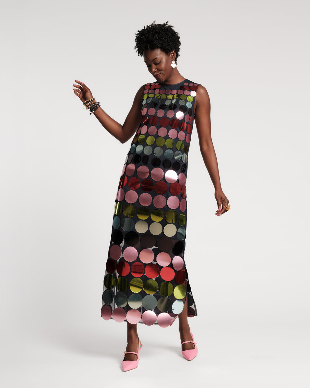Sequin Maxi Dress - Multi Dresses Frances Valentine