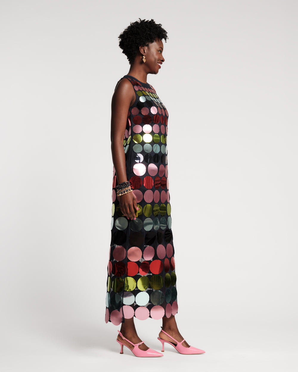 Sequin Maxi Dress - Multi Dresses Frances Valentine